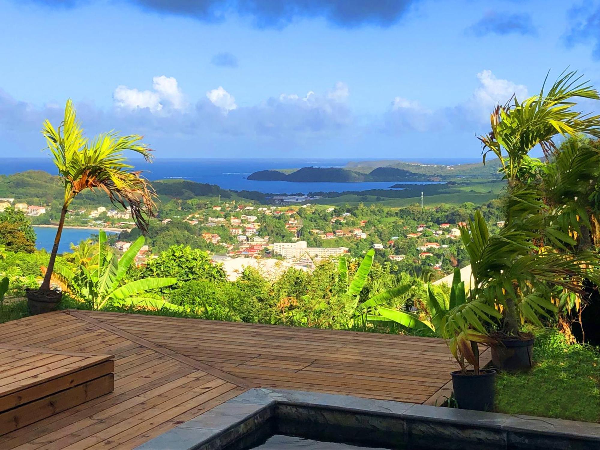 F3 Hibiscus - Piscine Chauffee - Vue Mer - 9 Min De La Plage - Ti Zwezo Paradi Trinité  Extérieur photo